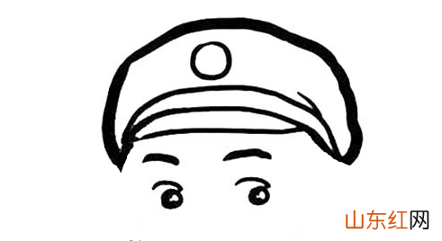 简笔画雷锋是怎么画的