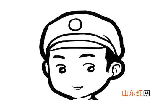 简笔画雷锋是怎么画的