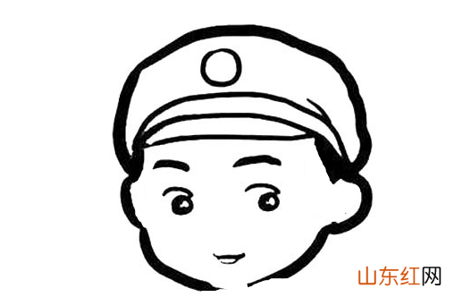 简笔画雷锋是怎么画的