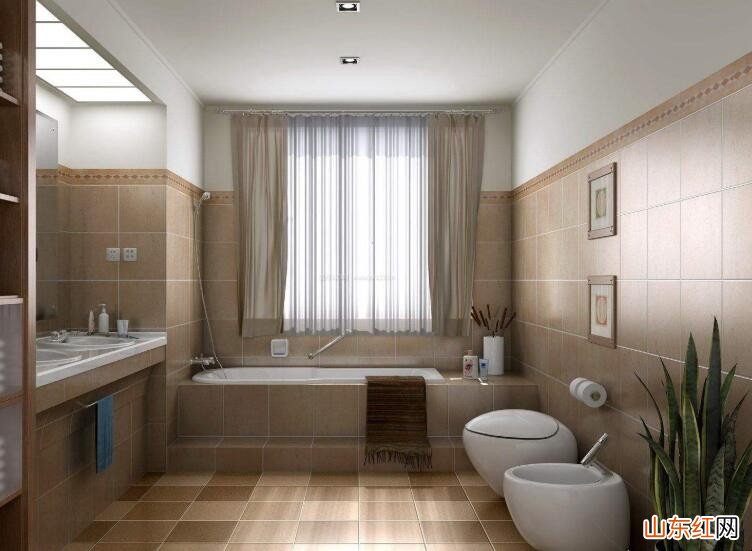 卫生间应该选什么窗帘