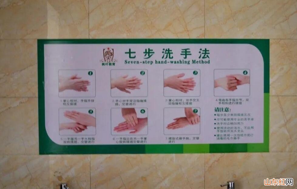 七步洗手法的具体内容是什么