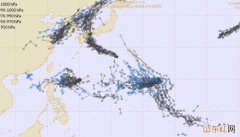 今年9号台风苏拉胚胎路径图最新消息 九号台风正在酝酿未来路径预测图