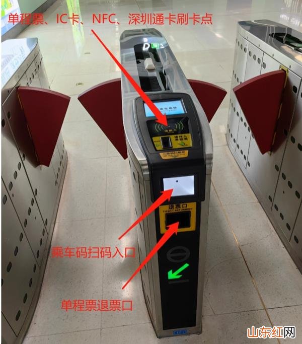 深圳第一次坐地铁流程详细