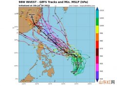 2023第5号台风最新消息 五号台风杜苏芮胚胎最新路径图