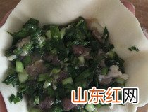 东北馅饼做法图解 在家自制韭菜肉馅馅饼外皮酥脆