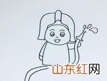 消防员怎么画 简单的消防员画法